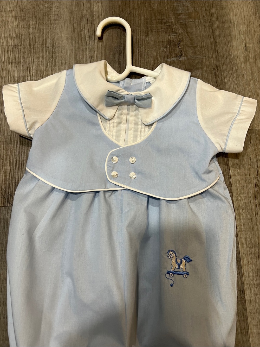 Class Club Baby Vintage Inspired Bubble suit size 6M - Picture 2 of 6